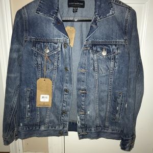 Brand new lucky brand jean jacket!